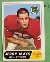 1968 Topps Base Set #119 Jerry Mays