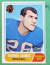 1968 Topps Base Set #201 George Saimes