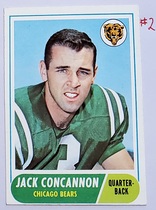 1968 Topps Base Set #153 Jack Concannon