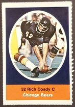 1972 Sunoco Stamps #76 Rich Coady