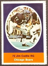 1972 Sunoco Stamps #77 Jim Cadile