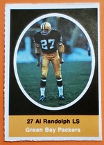 1972 Sunoco Stamps #238 Al Randolph