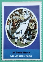 1972 Sunoco Stamps #300 David Ray