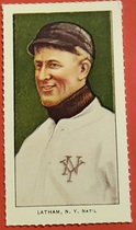 1983 Galasso T-206 Capital Reprint #206 Arlie Latham