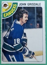 1978 O-Pee-Chee OPC Base Set #318 John Grisdale