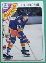 1978 O-Pee-Chee OPC Base Set #323 Ron Delorme