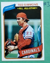 1980 Topps Base Set #85 Ted Simmons