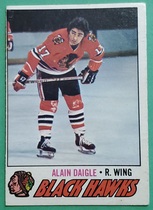 1977 O-Pee-Chee OPC Base Set #208 Alain Daigle