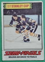 1977 O-Pee-Chee OPC Base Set #263 Semi-Finals