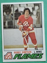 1977 O-Pee-Chee OPC Base Set #310 Bobby Simpson