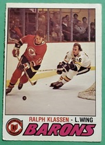 1977 O-Pee-Chee OPC Base Set #372 Ralph Klassen
