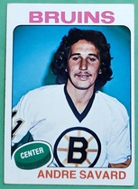 1975 Topps Base Set #155 Andre Savard