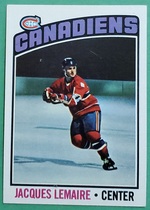 1976 Topps Base Set #129 Jacques Lemaire