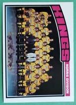 1976 Topps Base Set #139 Kings Team