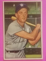 1952 Bowman Base Set #36 Cass Michaels