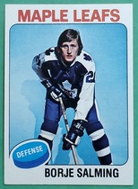 1975 Topps Base Set #283 Borje Salming