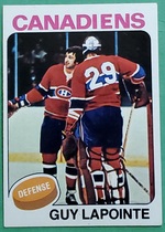 1975 Topps Base Set #198 Guy Lapointe