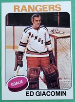 1975 Topps Base Set #55 Ed Giacomin