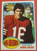 1976 Topps Base Set #163 Norm Snead