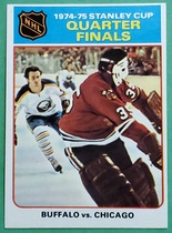 1975 Topps Base Set #6 Quarter Finals