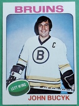 1975 Topps Base Set #9 Johnny Bucyk