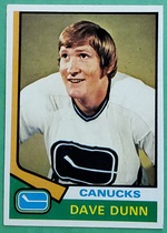 1974 Topps Base Set #152 Dave Dunn