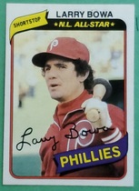 1980 Topps Base Set #630 Larry Bowa
