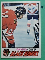 1977 O-Pee-Chee OPC Base Set #195 Stan Mikita