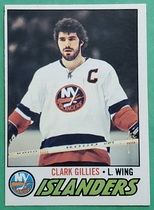 1977 O-Pee-Chee OPC Base Set #250 Clark Gillies