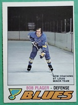 1977 O-Pee-Chee OPC Base Set #285 Bob Plager