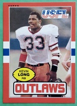 1985 Topps USFL #5 Kevin Long