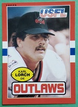 1985 Topps USFL #6 Karl Lorch
