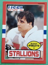 1985 Topps USFL #20 Buddy Aydelette