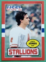 1985 Topps USFL #24 Joey Jones