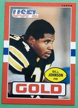 1985 Topps USFL #33 Bill Johnson