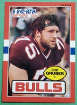 1985 Topps USFL #53 Bob Gruber