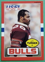 1985 Topps USFL #57 J.T. Turner
