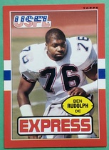1985 Topps USFL #62 Ben Rudolph
