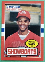 1985 Topps USFL #67 Mossy Cade