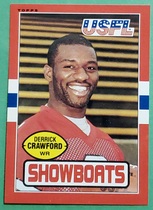 1985 Topps USFL #70 Derrick Crawford