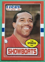 1985 Topps USFL #74 Tim Spencer