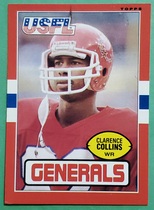 1985 Topps USFL #79 Clarence Collins