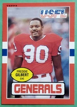 1985 Topps USFL #81 Freddie Gilbert