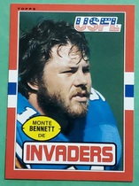 1985 Topps USFL #88 Monte Bennett