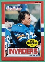 1985 Topps USFL #91 Dave Browning