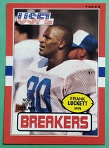 1985 Topps USFL #107 Frank Lockett