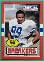 1985 Topps USFL #109 Kenny Neil