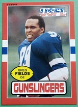 1985 Topps USFL #116 Greg Fields