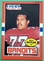 1985 Topps USFL #125 Mike Butler