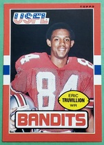 1985 Topps USFL #131 Eric Truvillion
